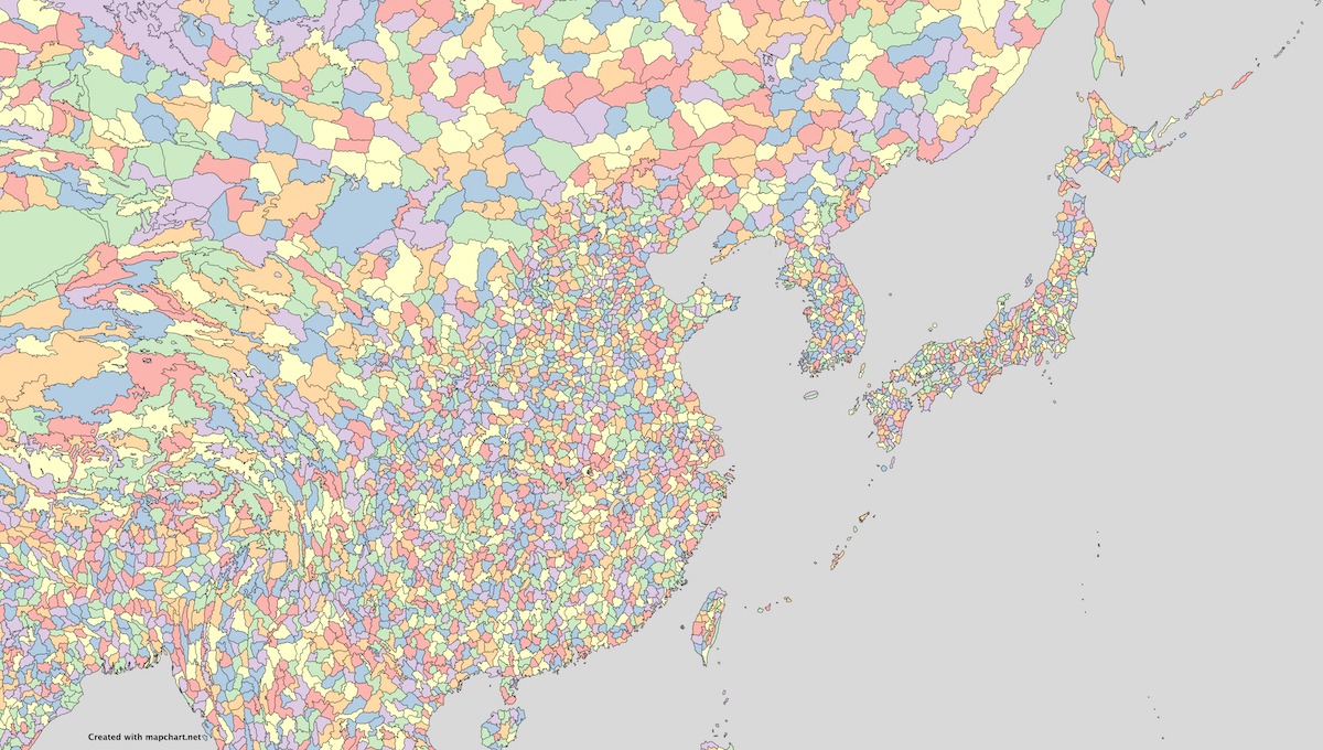 A preview of the Europa Universalis V locations map.