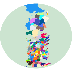 Westeros Houses Map (Game of Thrones/aSoIaF) logo